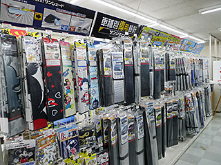 日よけ売り場