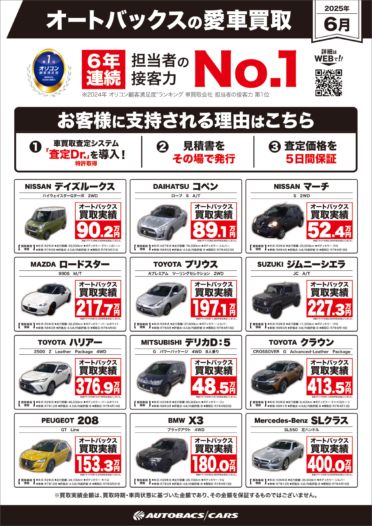 オートバックスの愛車買取