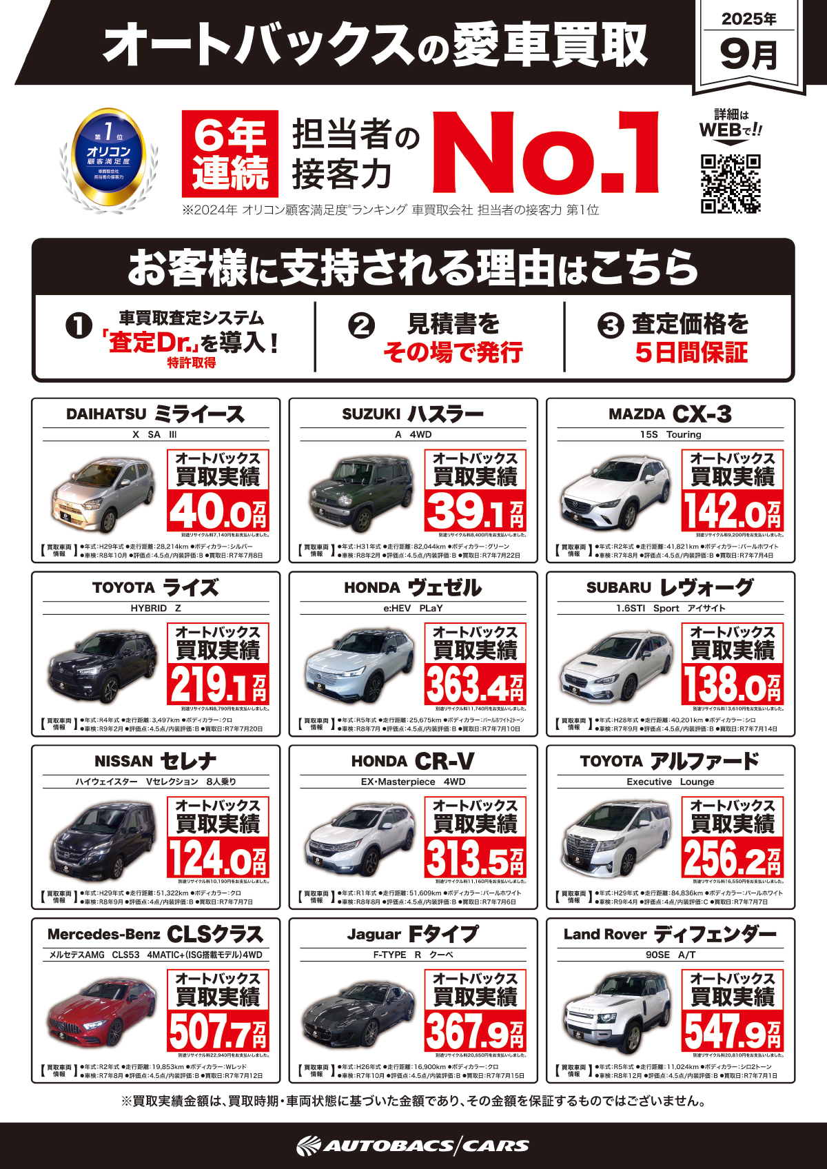 オートバックスの愛車買取