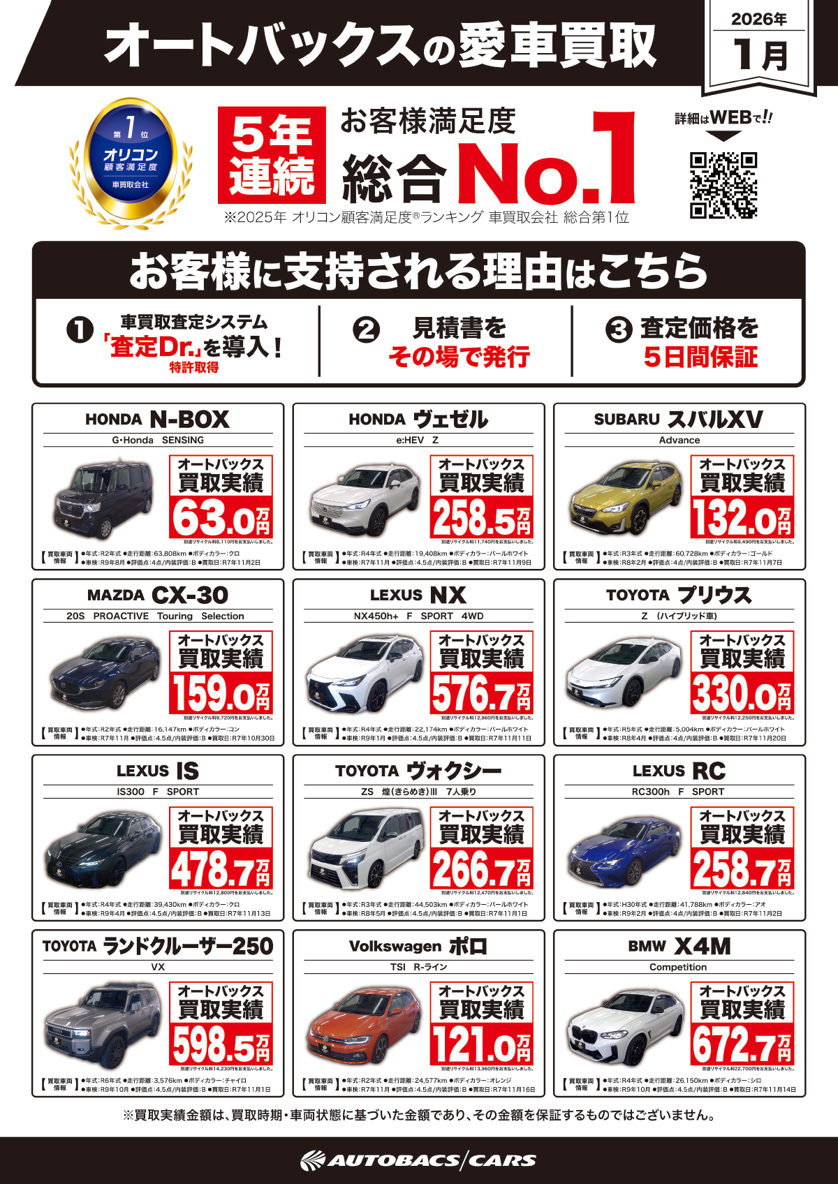 オートバックスの愛車買取